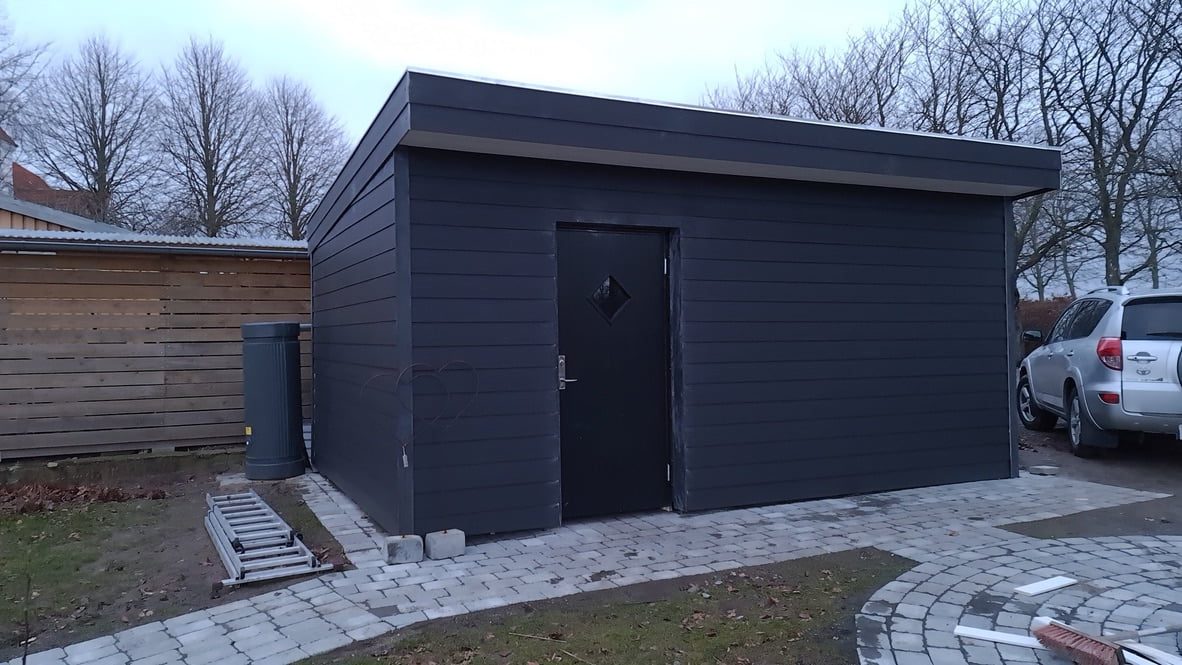 Færdig tilbygning Tømrer